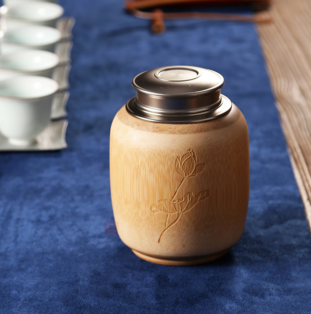 Bamboo Tea Jars