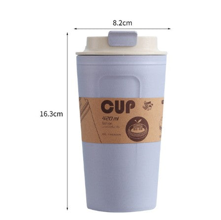 Tasses à café réutilisables en fibre de BAMboo 420 ml